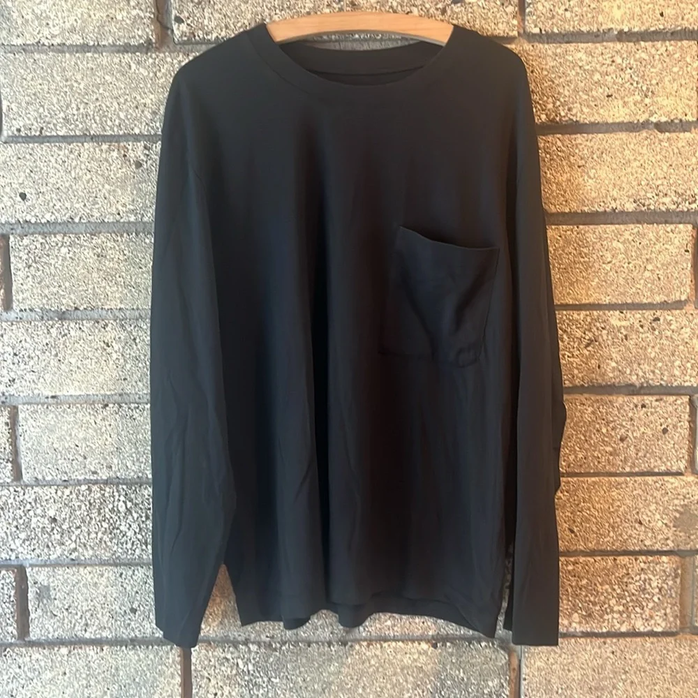 Lulu Lemon black Crewneck Sz L - Picture 7 of 7